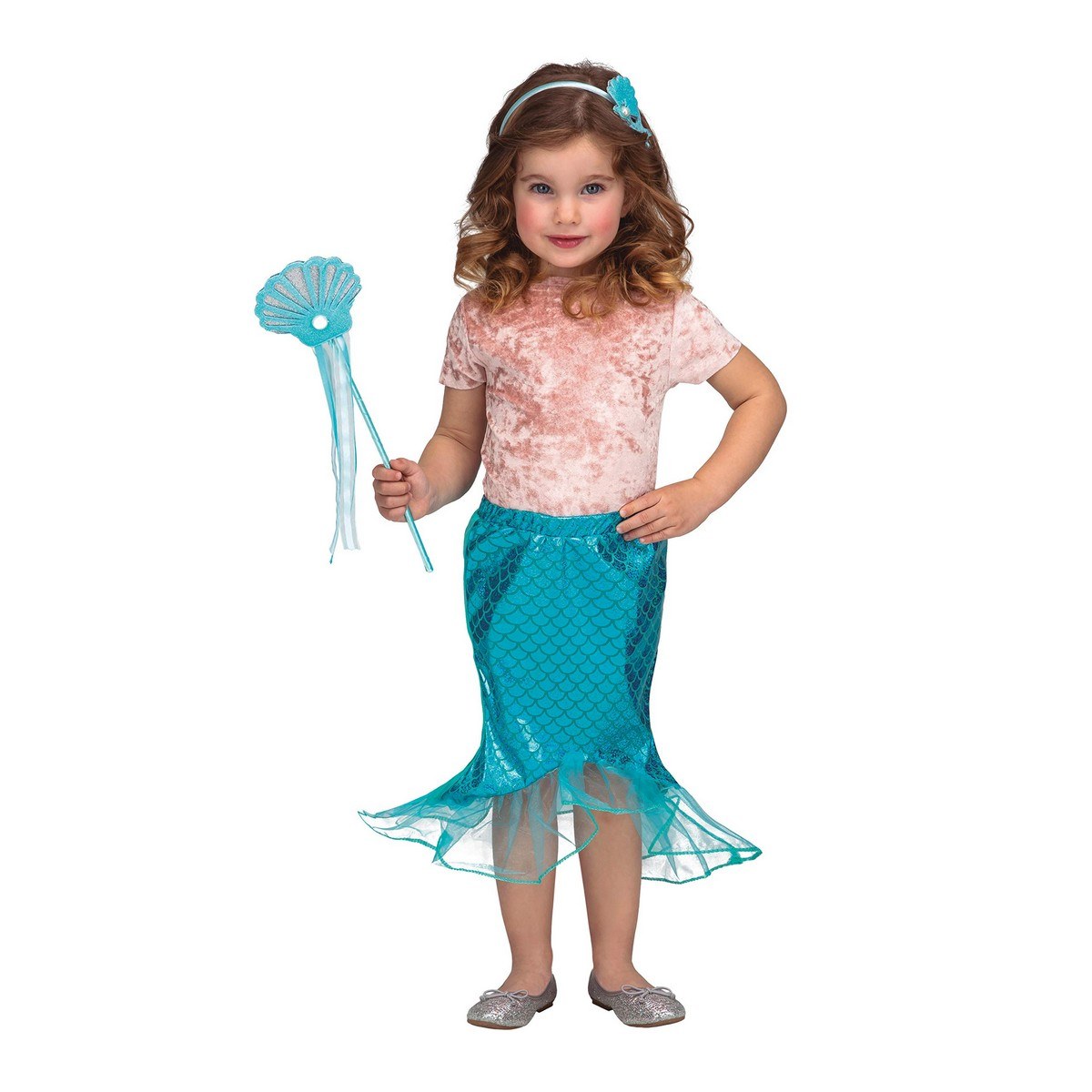 Costume for Children Blue Mermaid 3-6 years