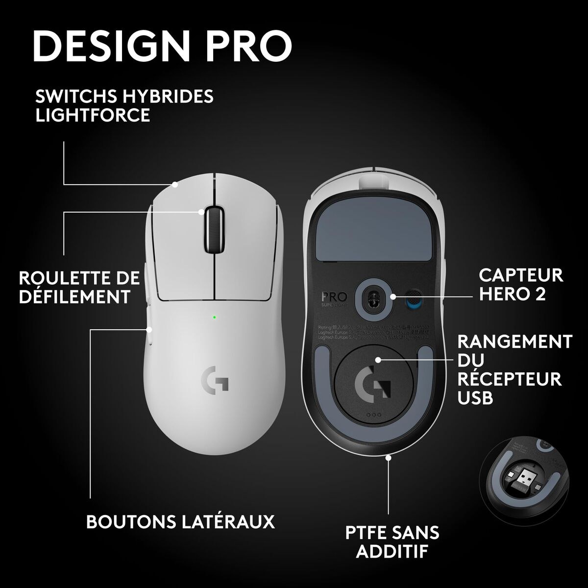 Mouse 910-007555 White
