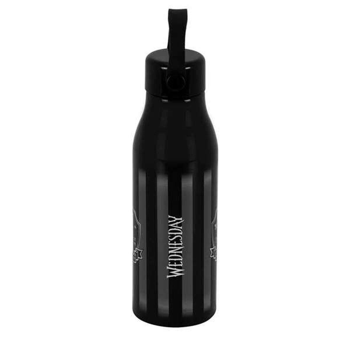 Бутылка с водой Чёрный Нержавеющая сталь 700 ml