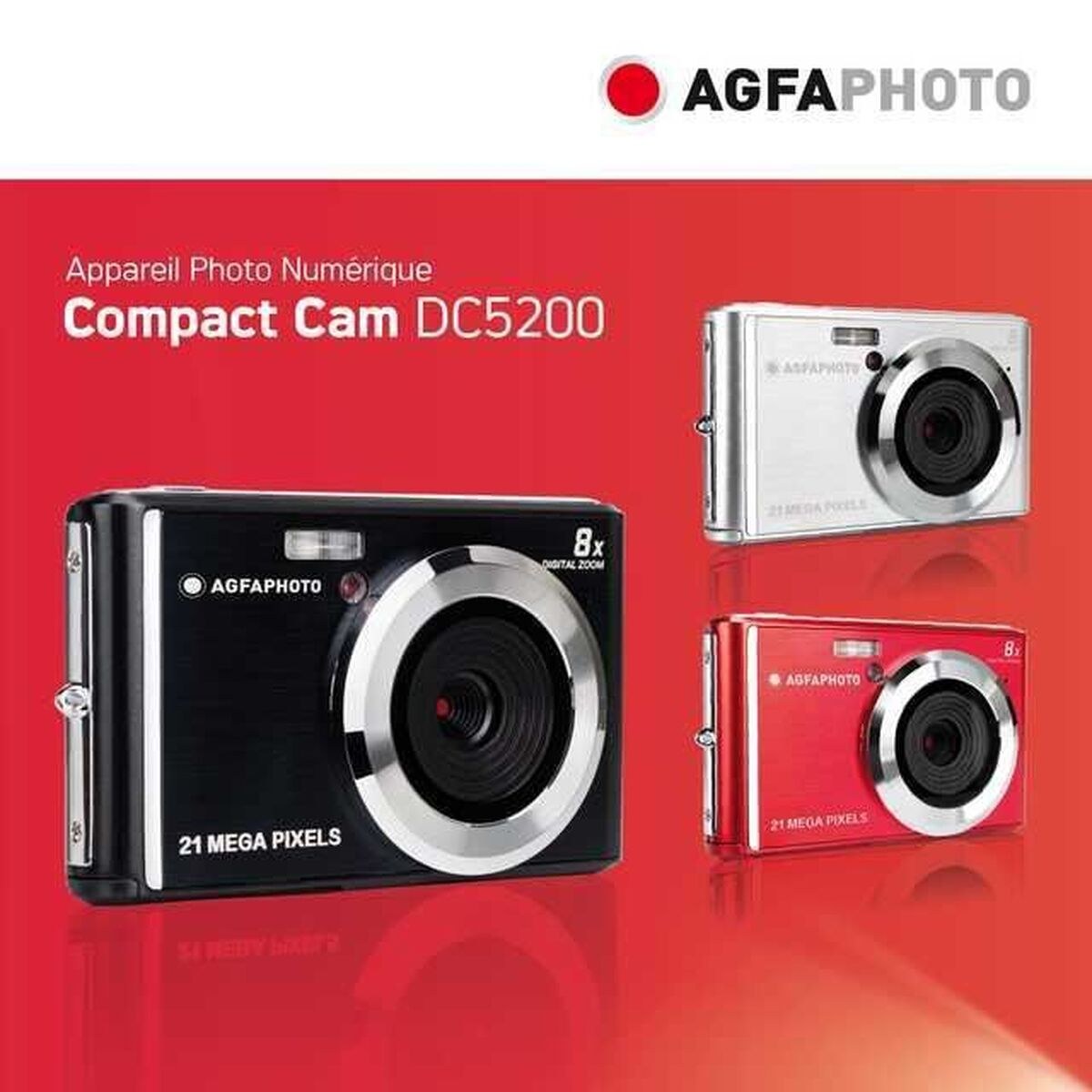 Цифровая Kамера DC5200-BK Чёрный 21 MP 2,4"