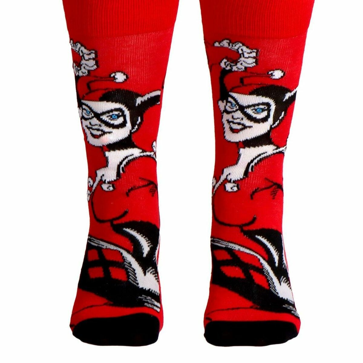 Носки Harley Quinn Красный 36-43