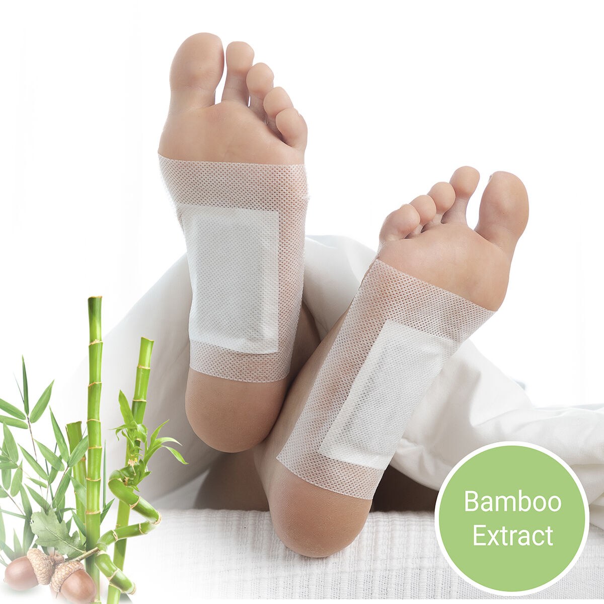 Детокс-Пластыри для Ног Bamboo 10 штук