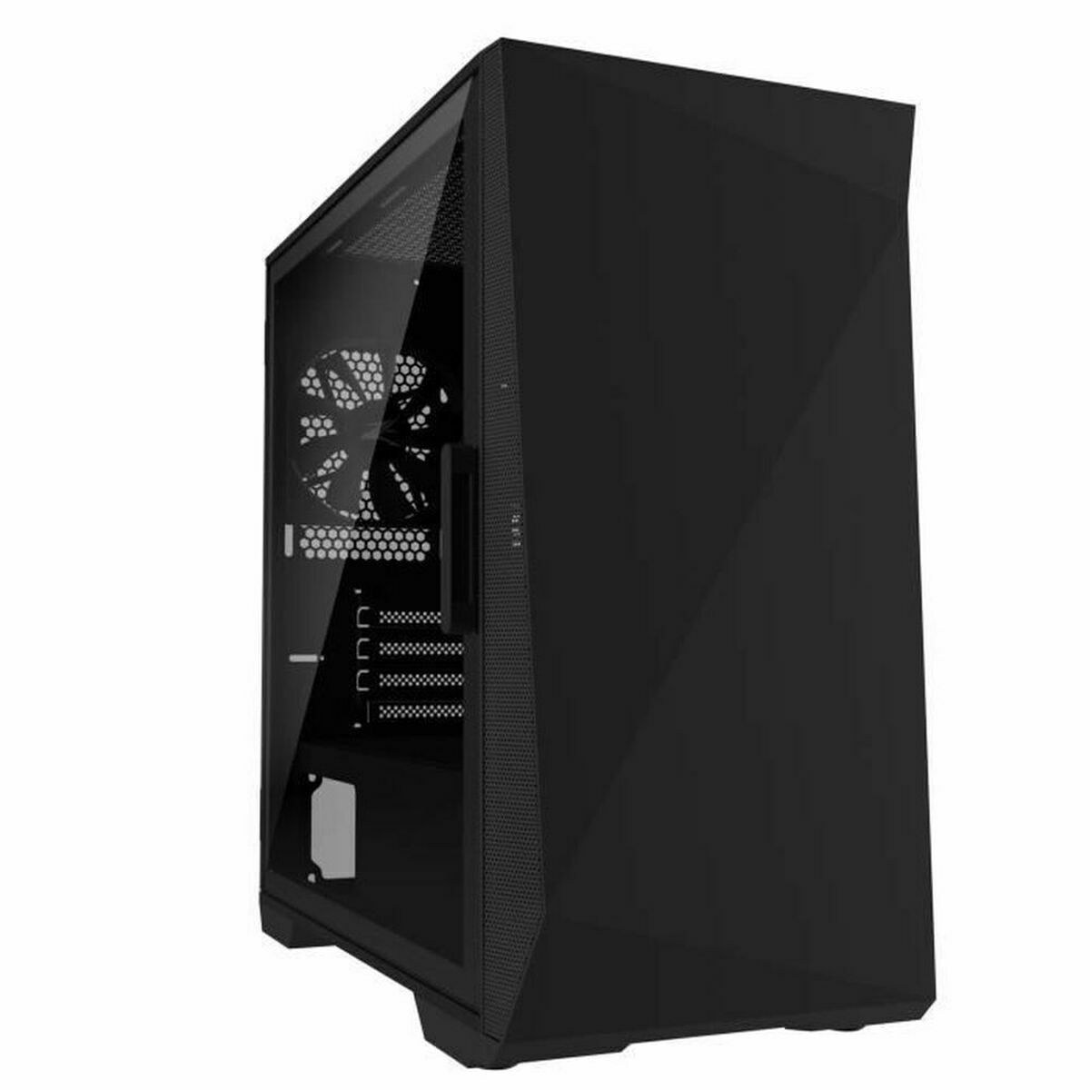 ATX Semi-tower Box Z1 ICEBERG BLACK Black