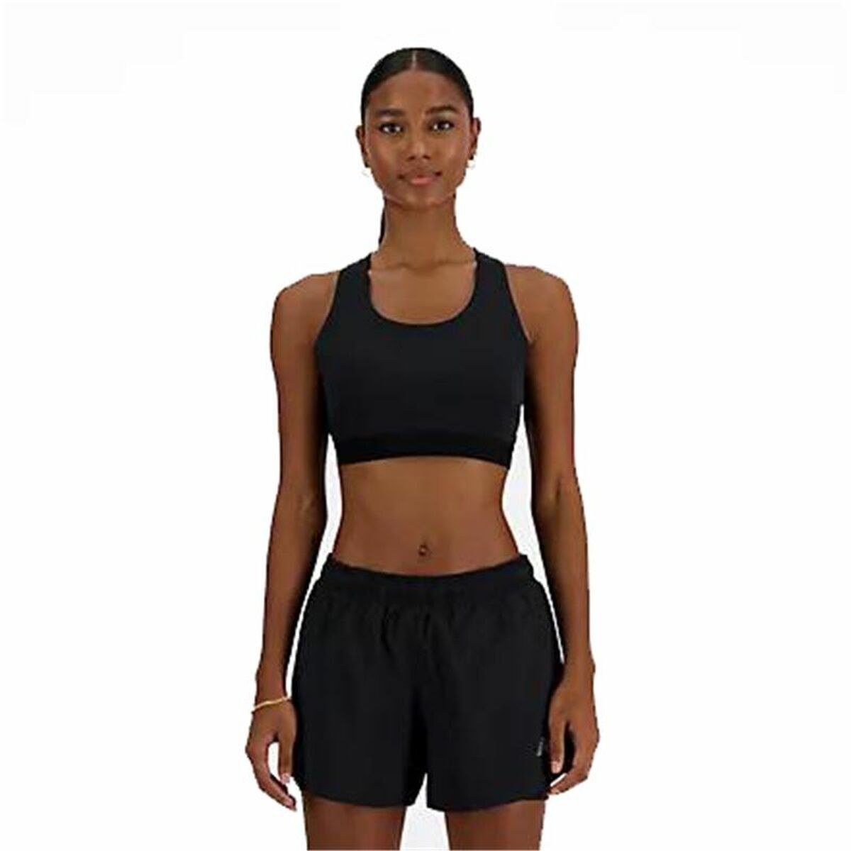 Спортивный бюстгальтер Sleek Medium Чёрный