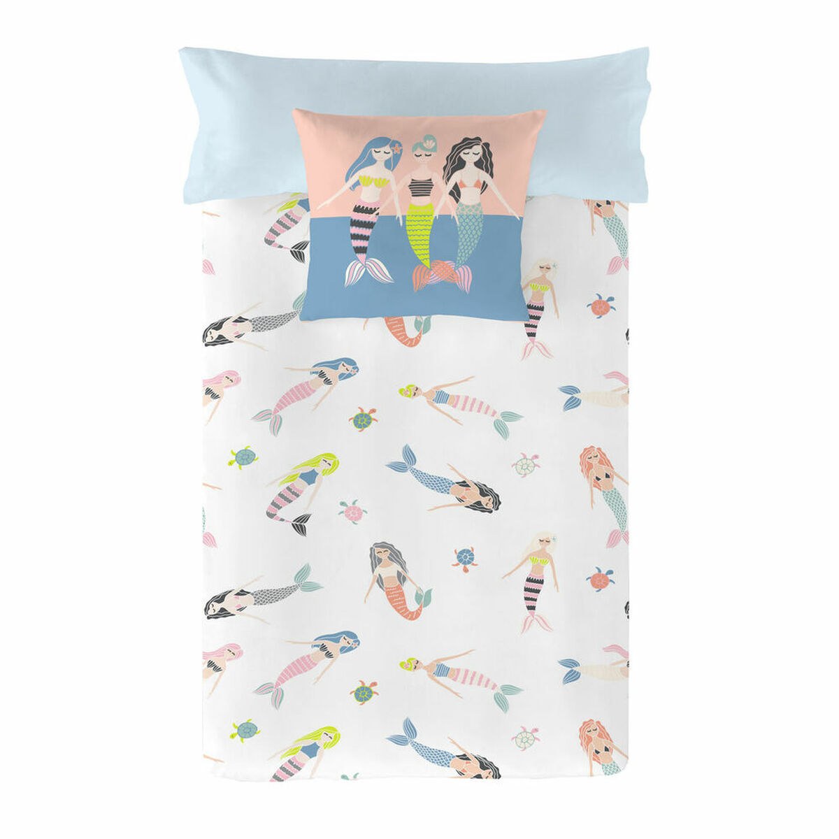 Пододеяльник Mermaids 105/110 кровать 180 x 220 cm
