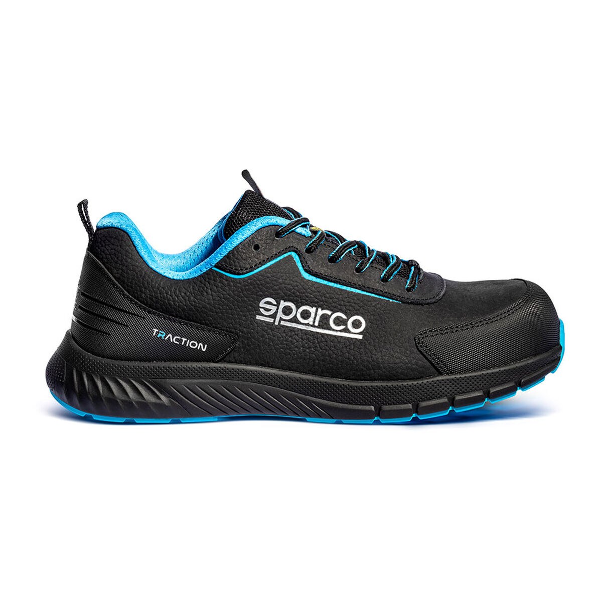 Safety shoes traction nubuck takuma esd s3s sr fo hro sc Black