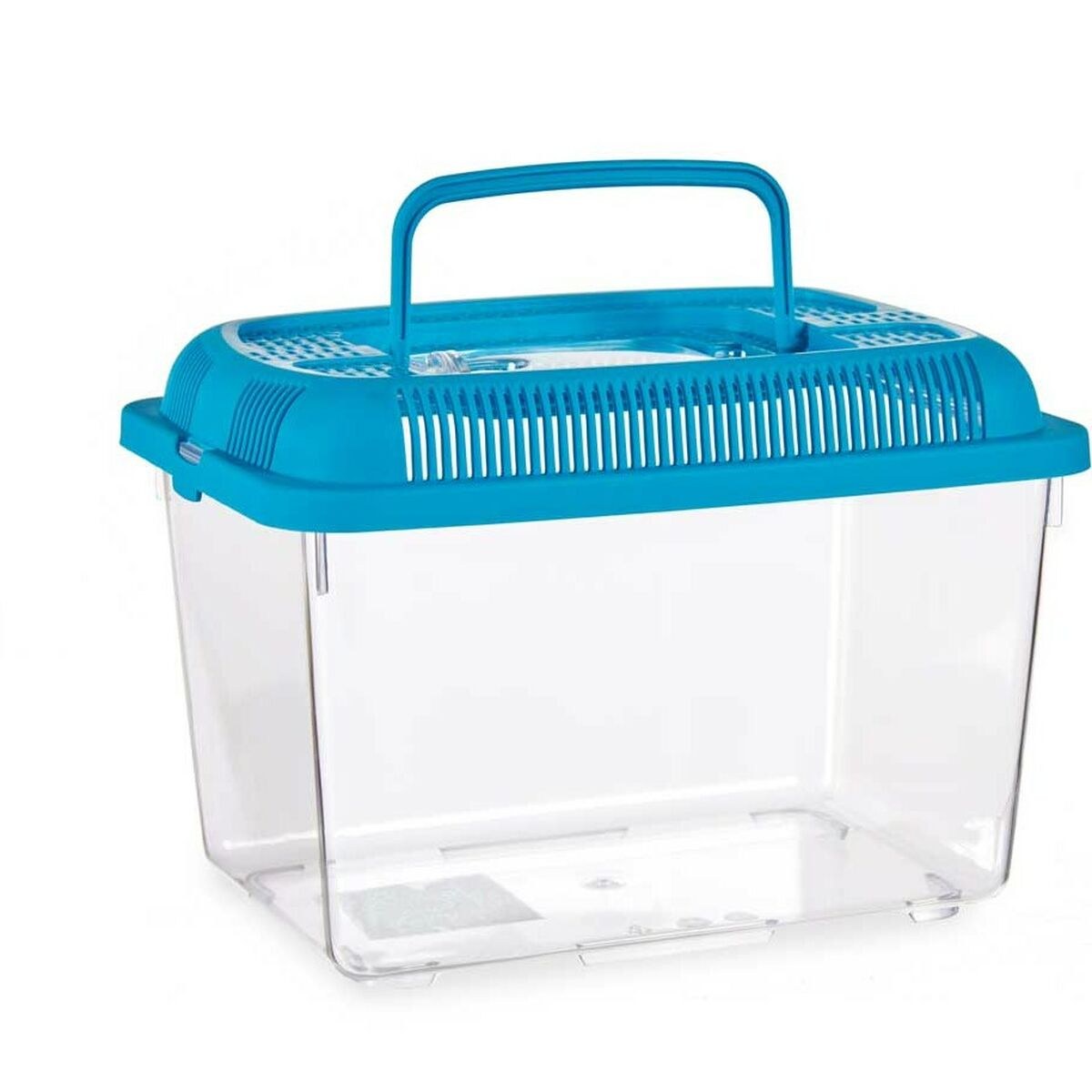 Аквариум Синий Пластик 3 L 17 x 16 x 24 cm С ручкой Средний (12 штук)