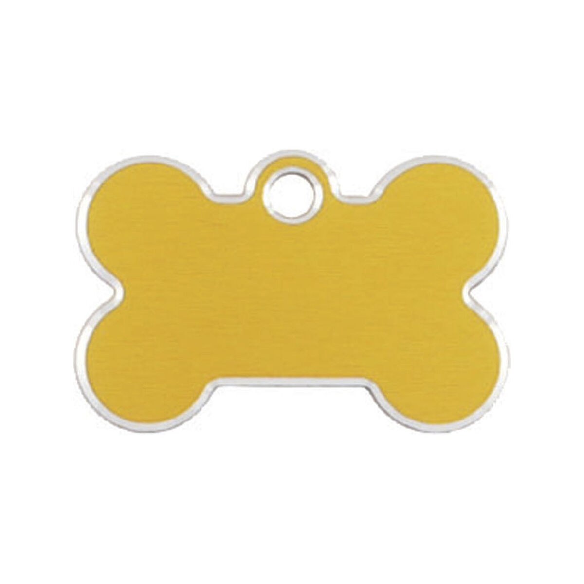 Identification plate for collar Hi Line Golden