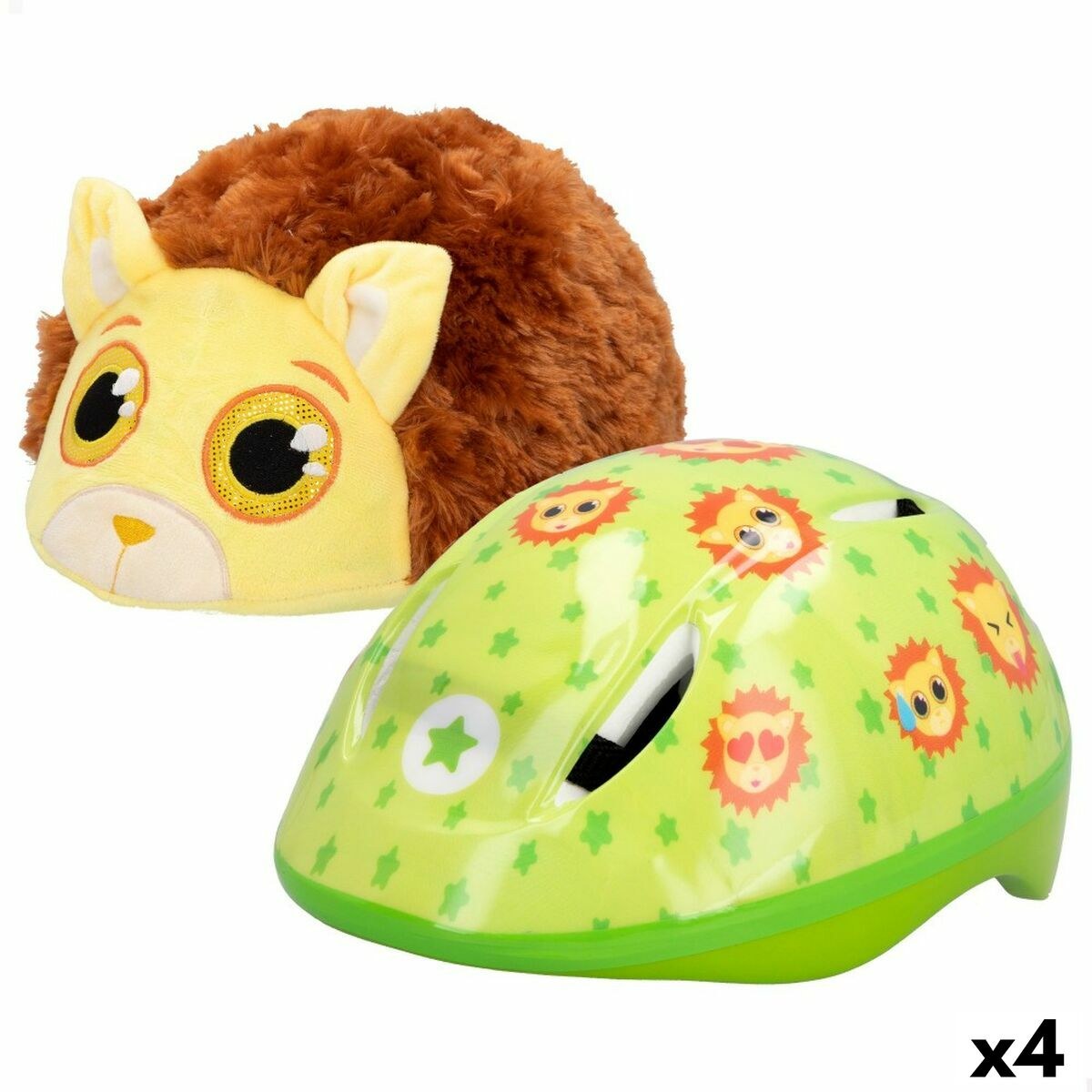 Детская каска Lion 52-55 cm (4 штук)