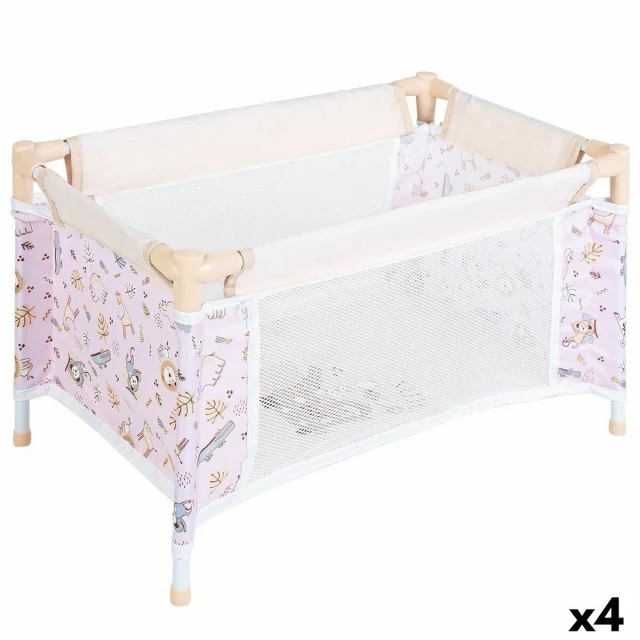 Колыбель для кукол Safari 29 x 50 x 30 cm 4 штук