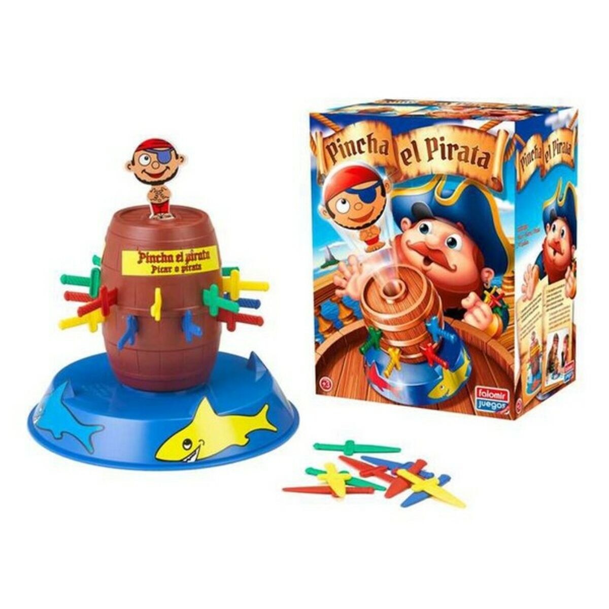 Настольная игра Pincha el Pirata 32-3570 (ES-PT)