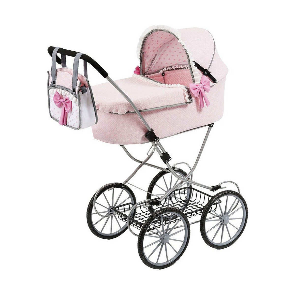Коляска для кукол Dolls Pram Розовый 64 cm
