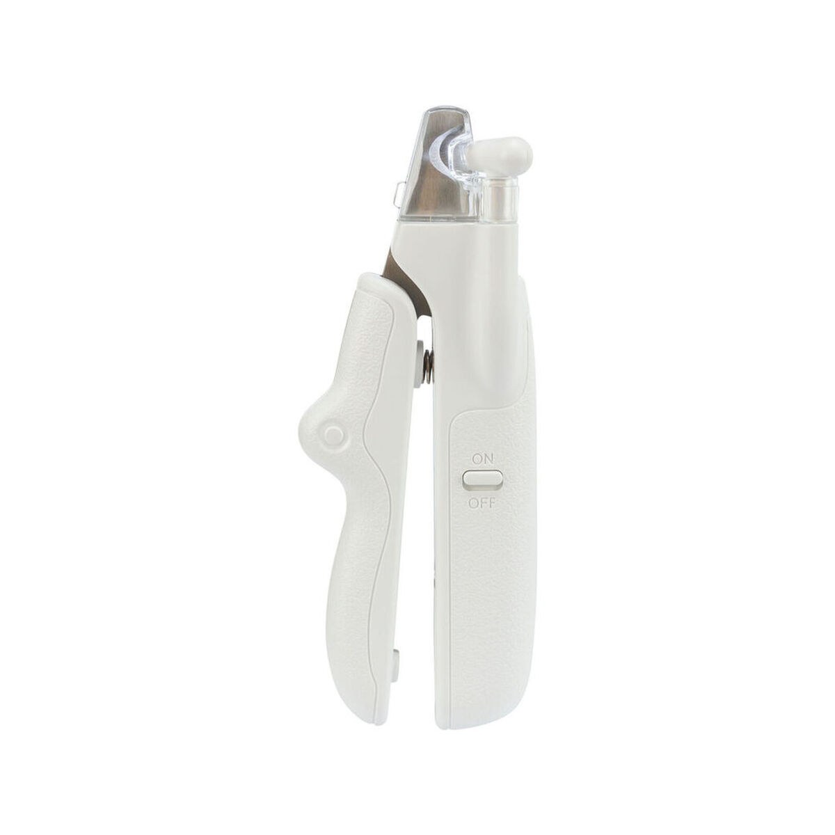 Pet Nail Clippers with LED Stainless steel Plastic 15 cm White