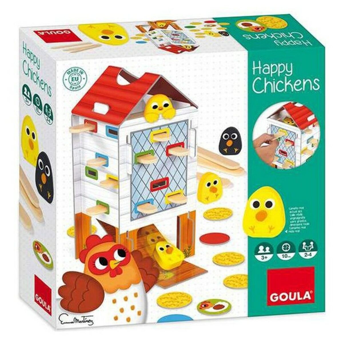 Развивающая игра для маленьких HAPPY CHICKEN 53170