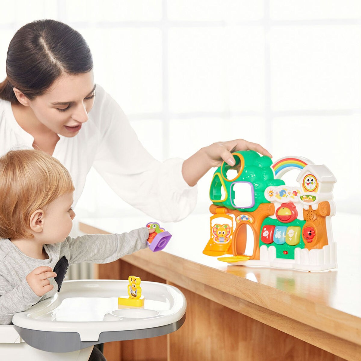 Interactive Toy for Babies House 32 x 24,5 x 7 cm (6 Units)