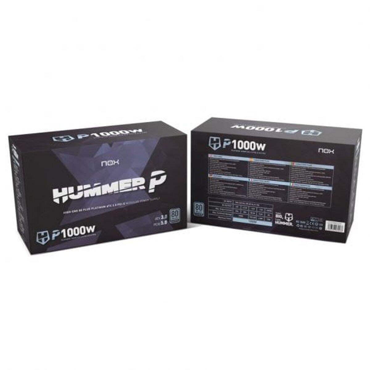 Источник питания Nox P1000W 1000 W 80 PLUS Platinum