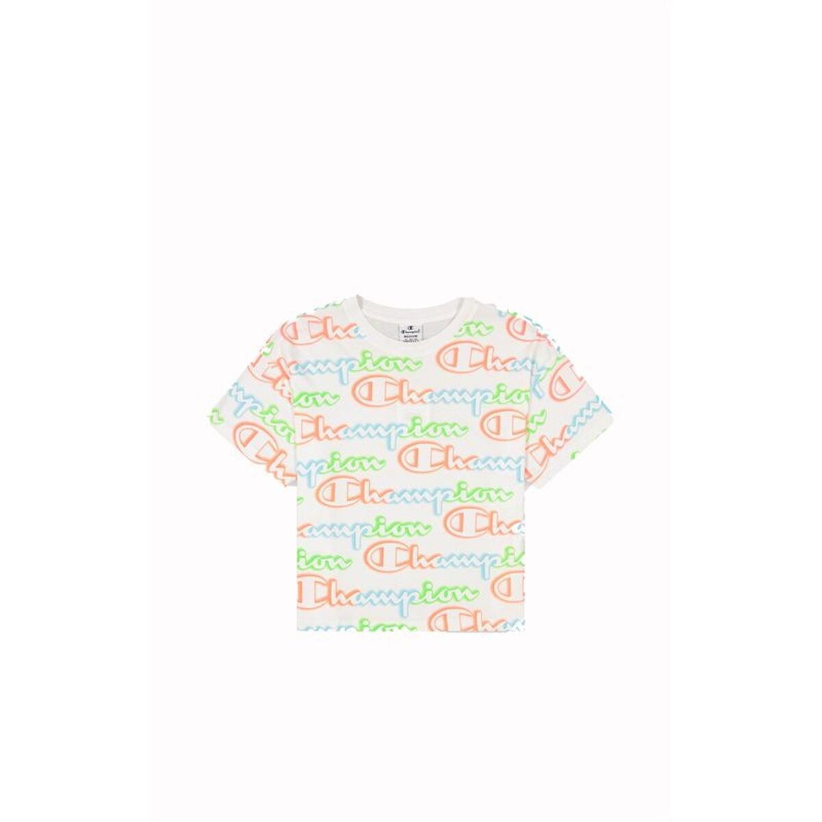 Футболка с коротким рукавом женская Crewneck Croptop Белый