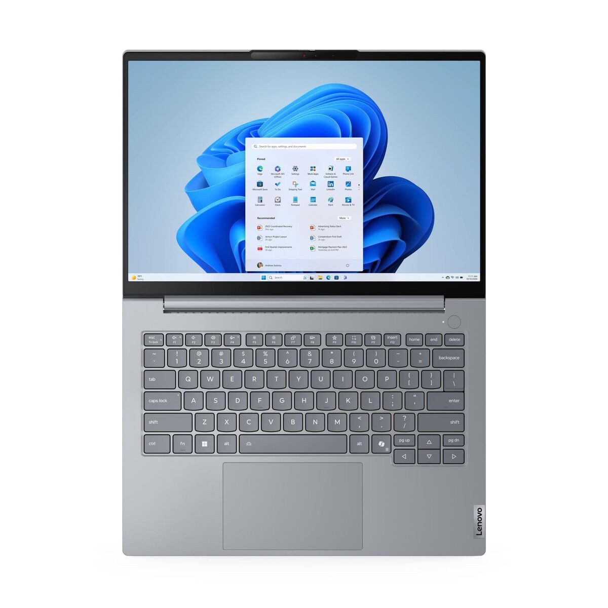 Ноутбук 21UY000LSP 14" 16 GB RAM 512 Гб SSD Intel Evo Core Ultra 7 155H