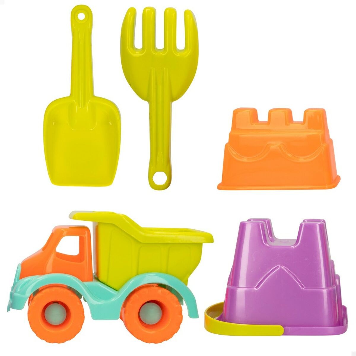 Beach toys set 5 Pieces polypropylene (24 Units)