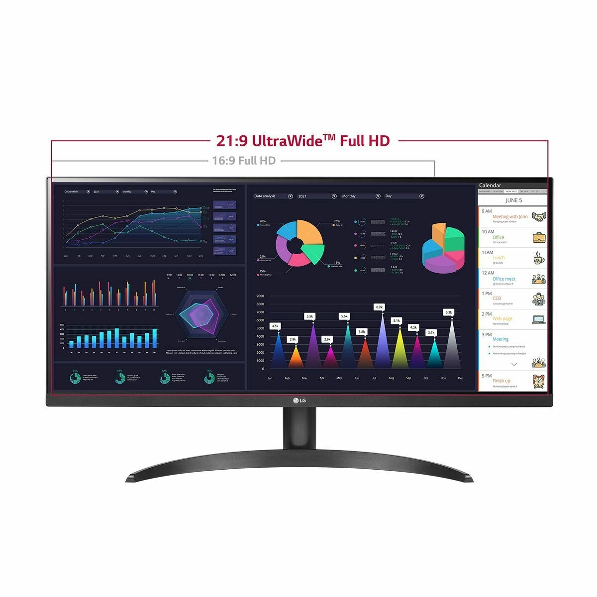 Gaming Monitor 29WQ60A-B 29" Full HD