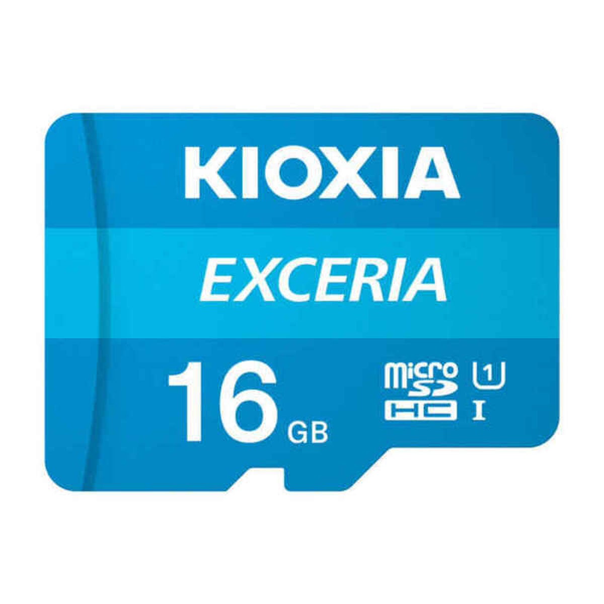 Micro SD Memory Card with Adaptor Exceria UHS-I Class 10 Blue