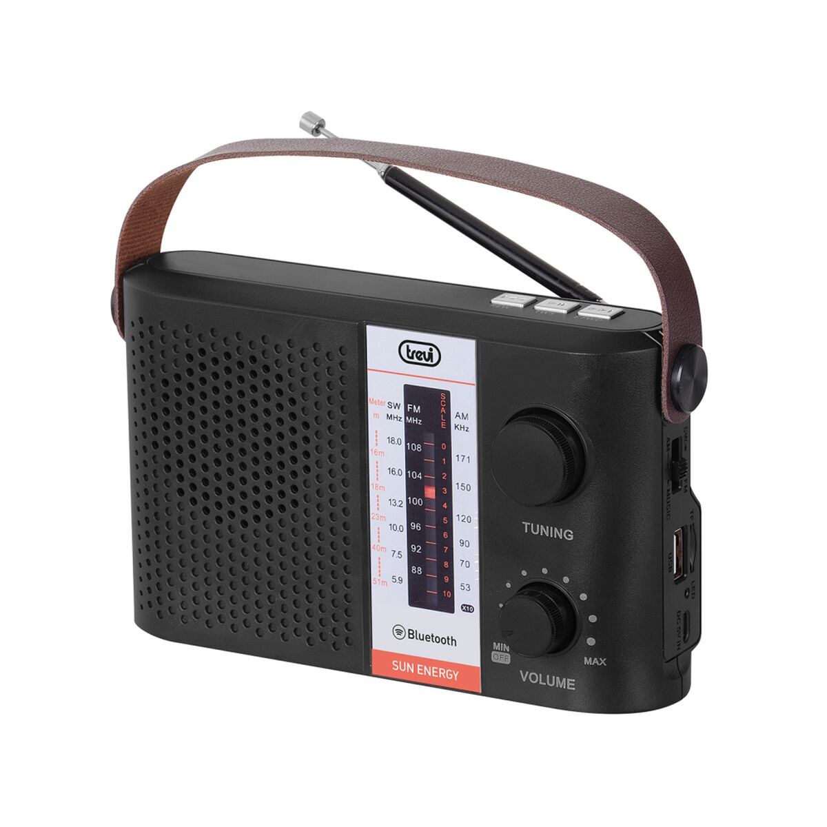 Портативное Bluetooth-радио RA 7F25 BT Чёрный