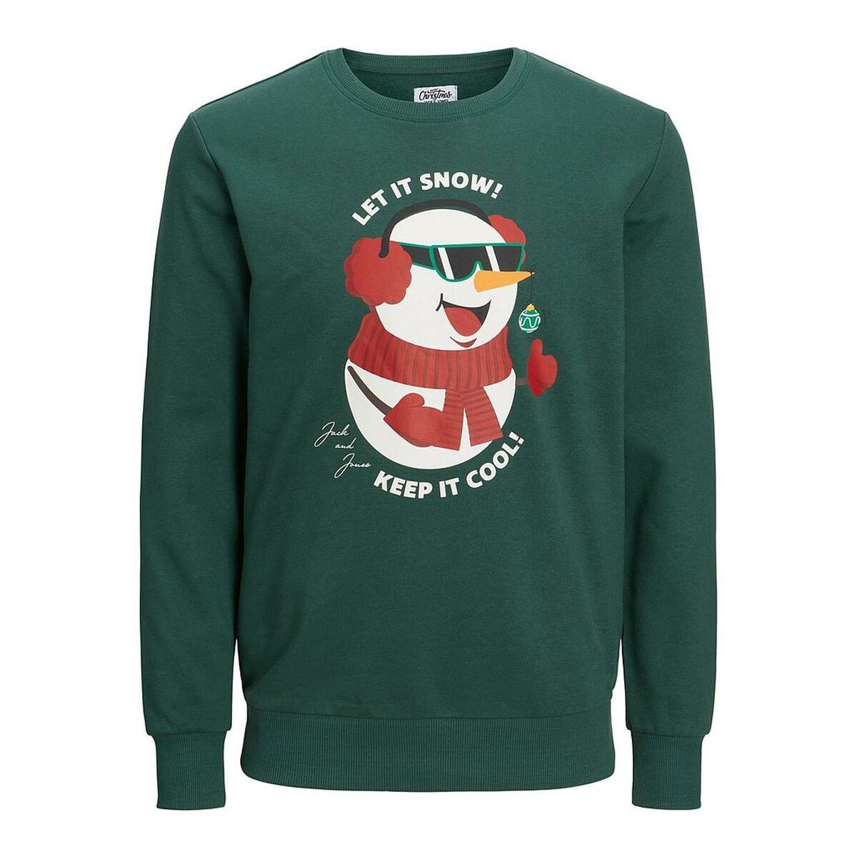 Men’s Sweatshirt without Hood JORTOON 23149 Green