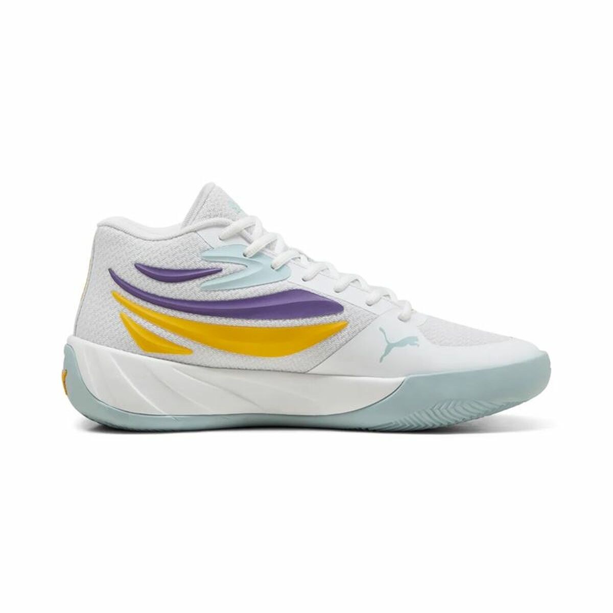 Basketball Shoes for Adults Court Pro White Yellow