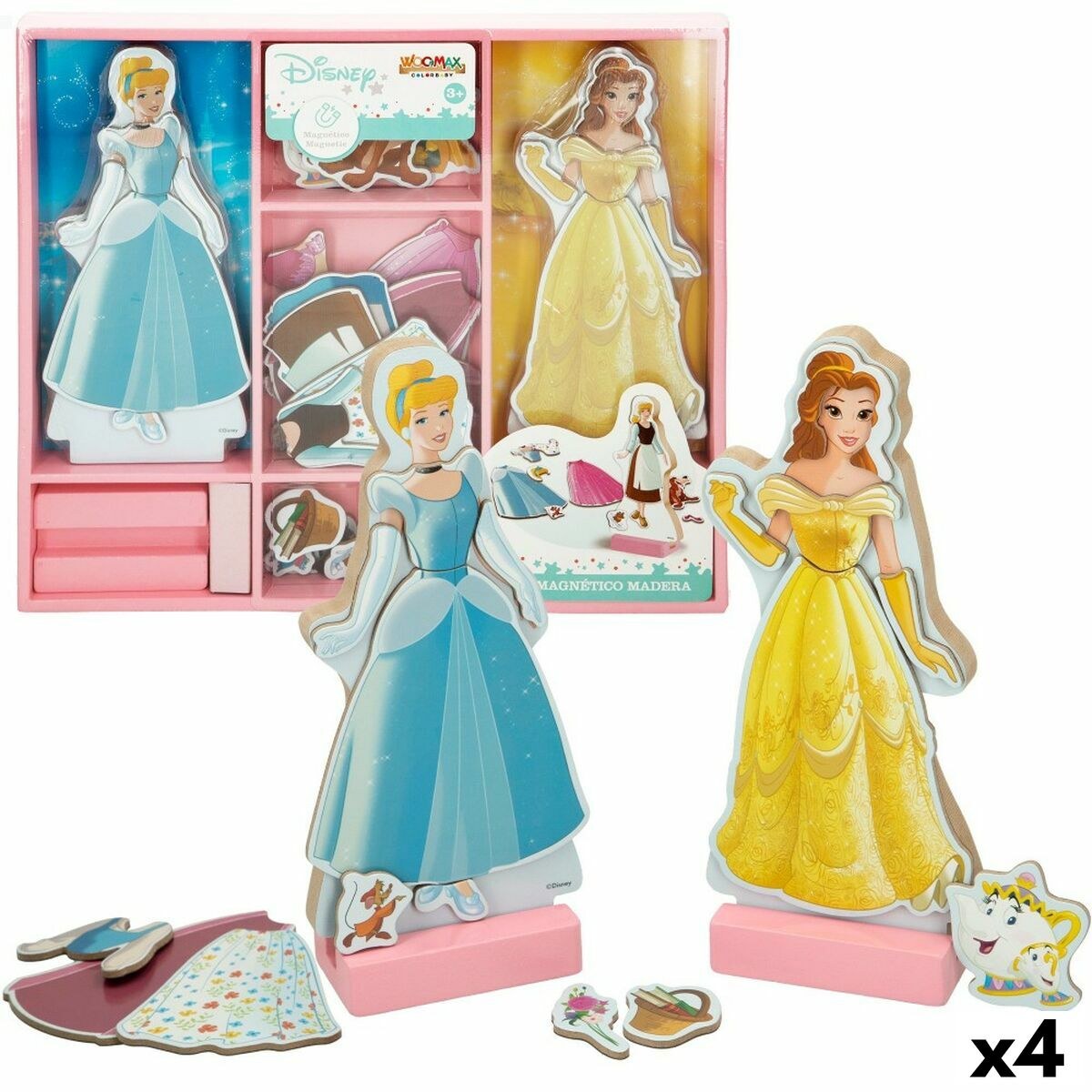 Набор фигур 9 x 20,5 x 1,2 cm 45 Предметы 4 штук