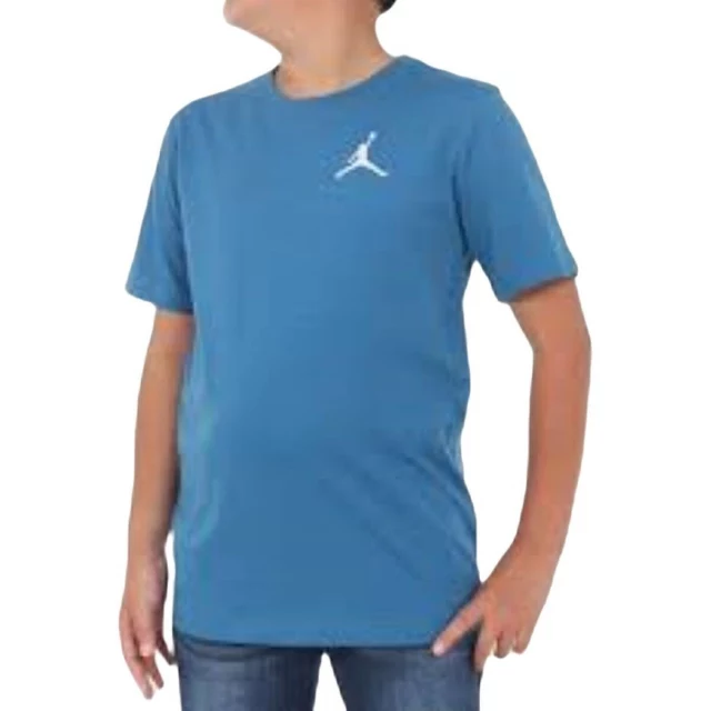Детский Футболка с коротким рукавом JDB JUMPMAN AIR EMB 95A873 U1R Синий