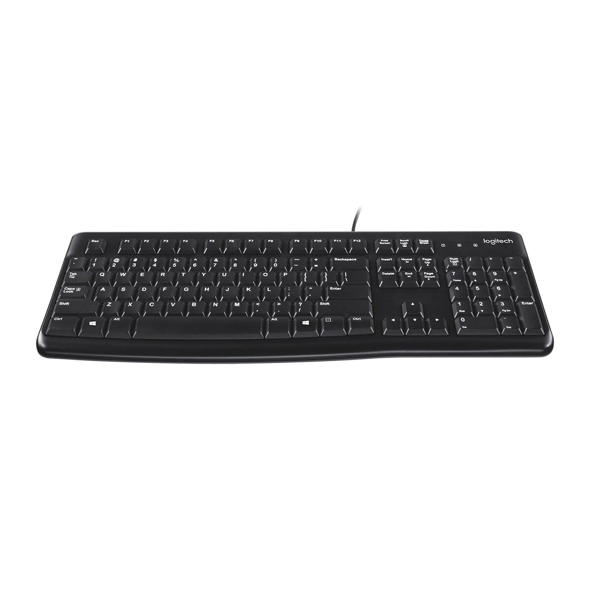Клавиатура K120 Чёрный Испанская Qwerty Qwerty UK