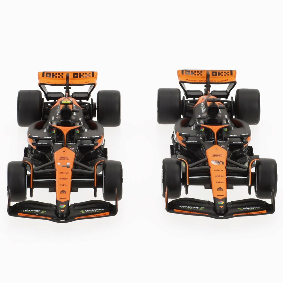 Игрушечная машина F1 2024 MCL38 (6 штук)