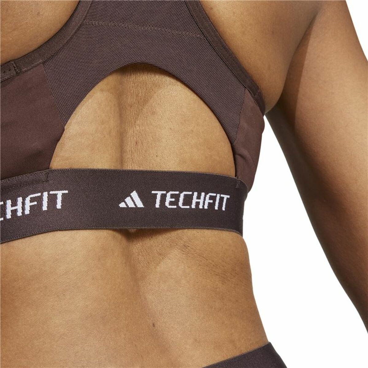 Спортивный бюстгальтер Techfit Medium Коричневый