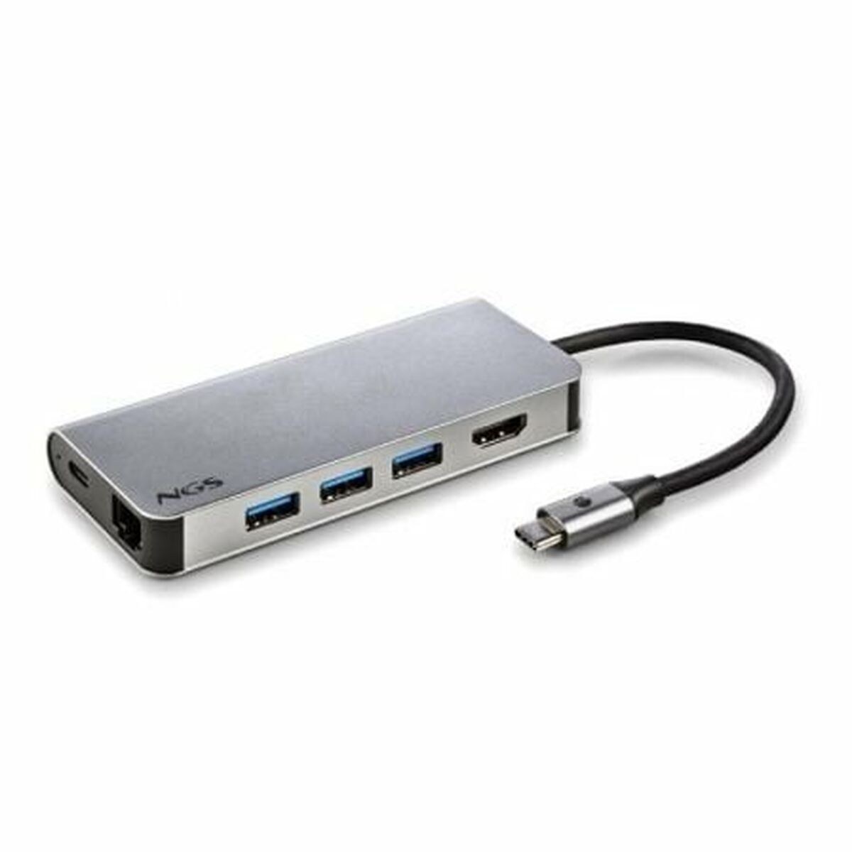 USB-разветвитель WONDER DOCK 8 Серебристый