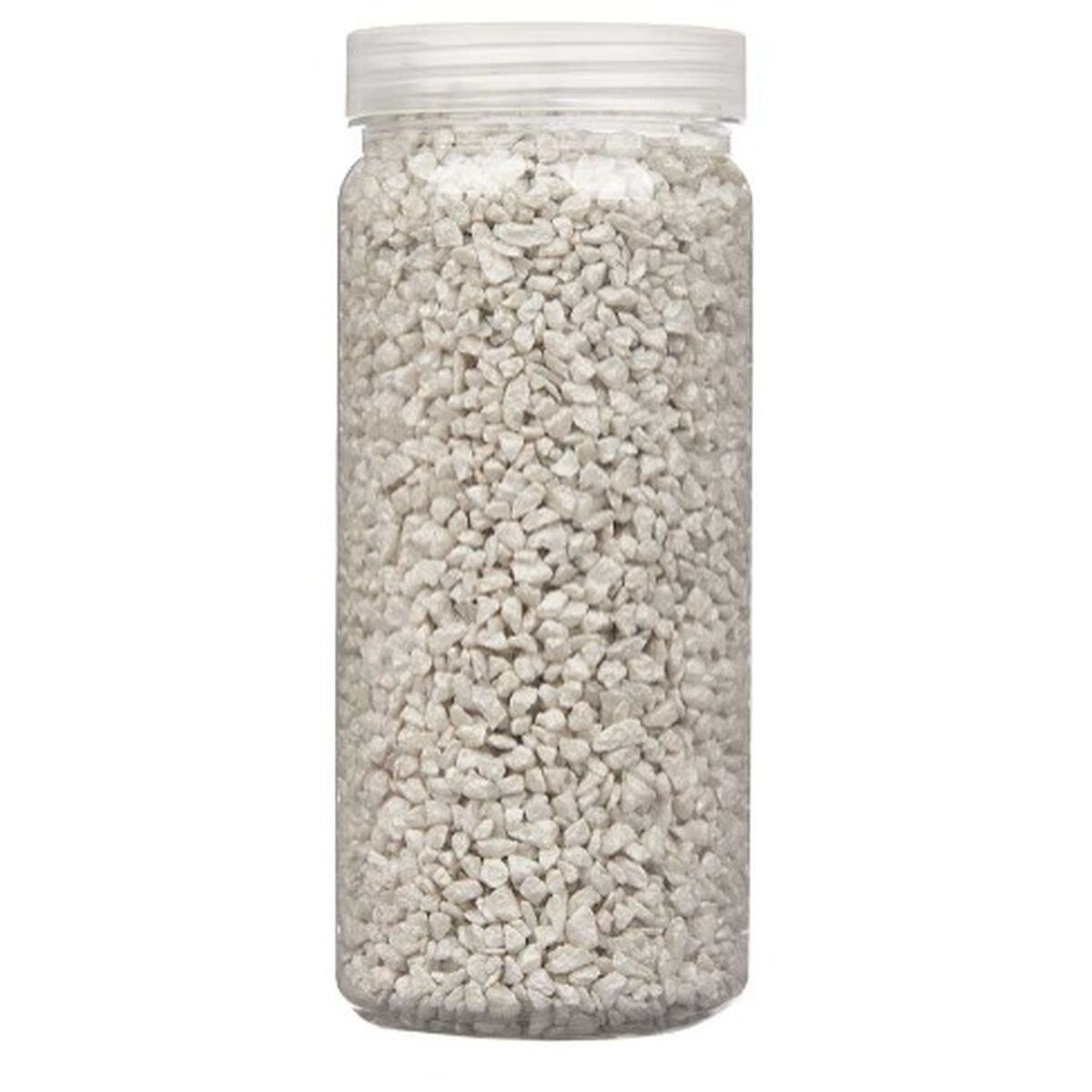 Декоративные камни Серый 2 - 5 mm 700 g 6,5 x 15,5 x 6,5 cm 6,2 x 15,3 x 6,2 cm 6,5 x 15,8 x 6,5 cm (12 штук)