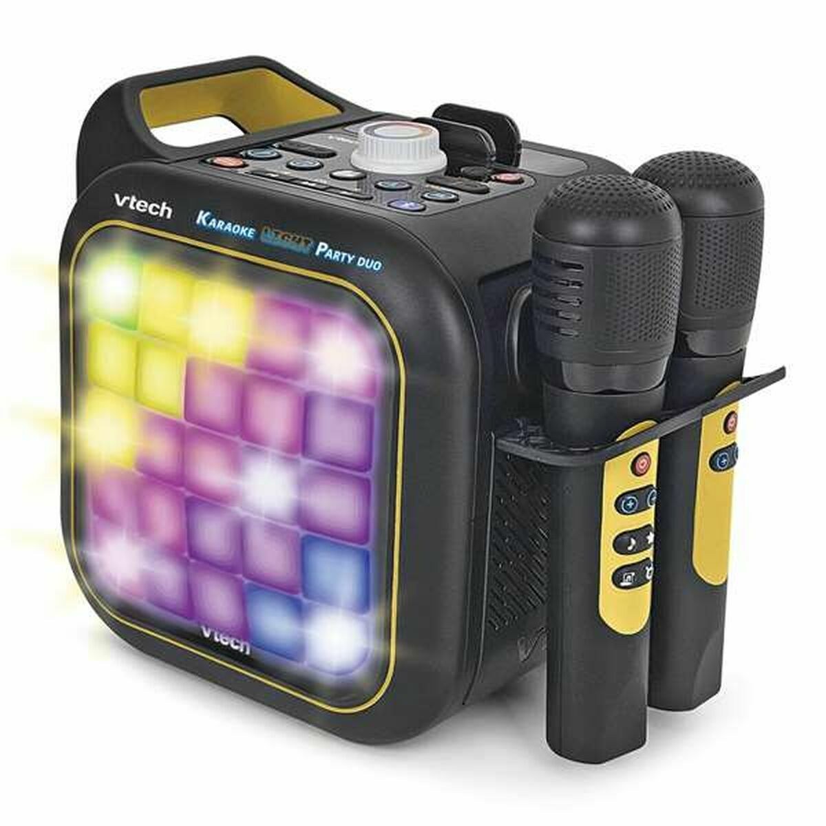 Bluetooth Speaker with Karaoke Microphone Duo Golden edition