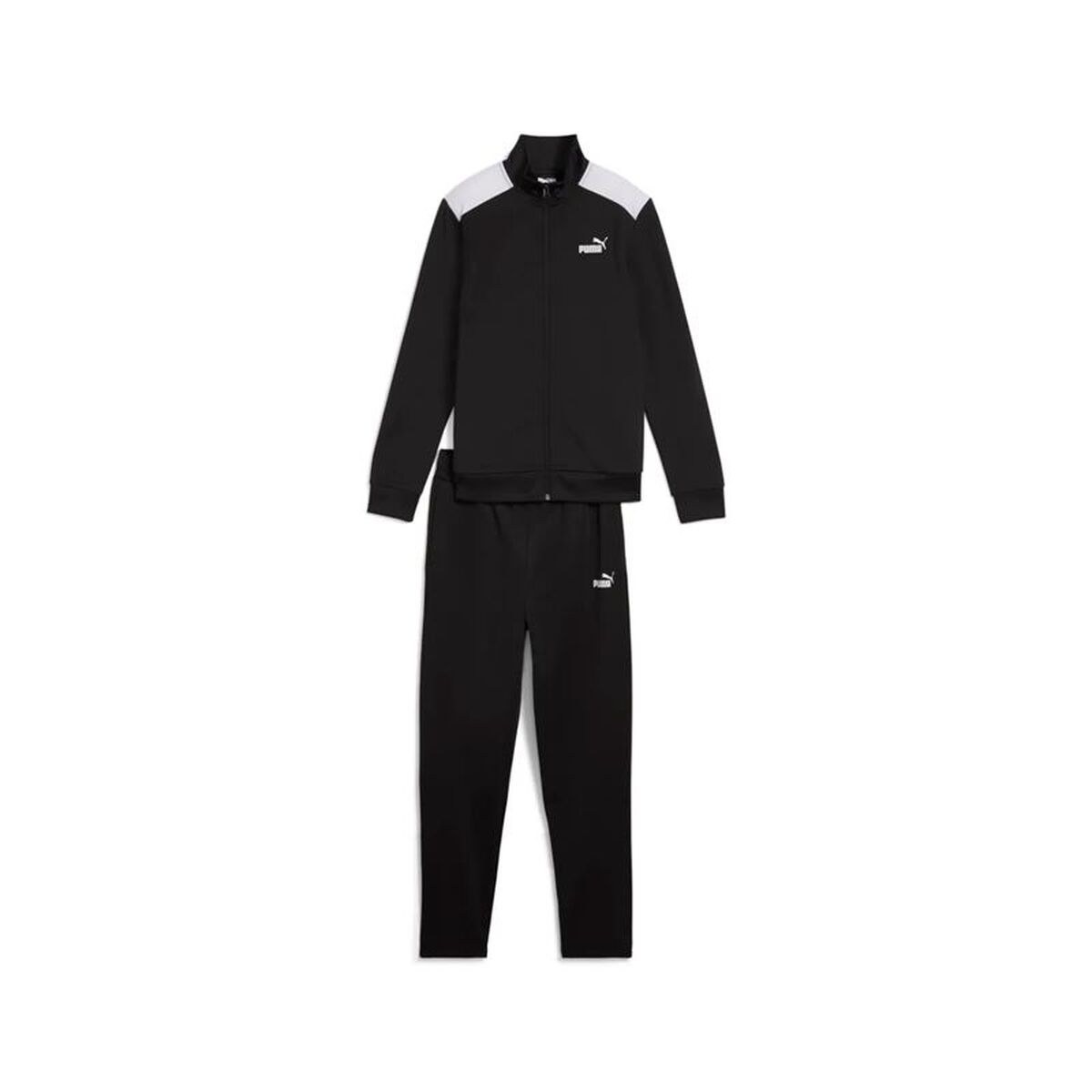 Women's Tracksuit Poly Suit Op Black