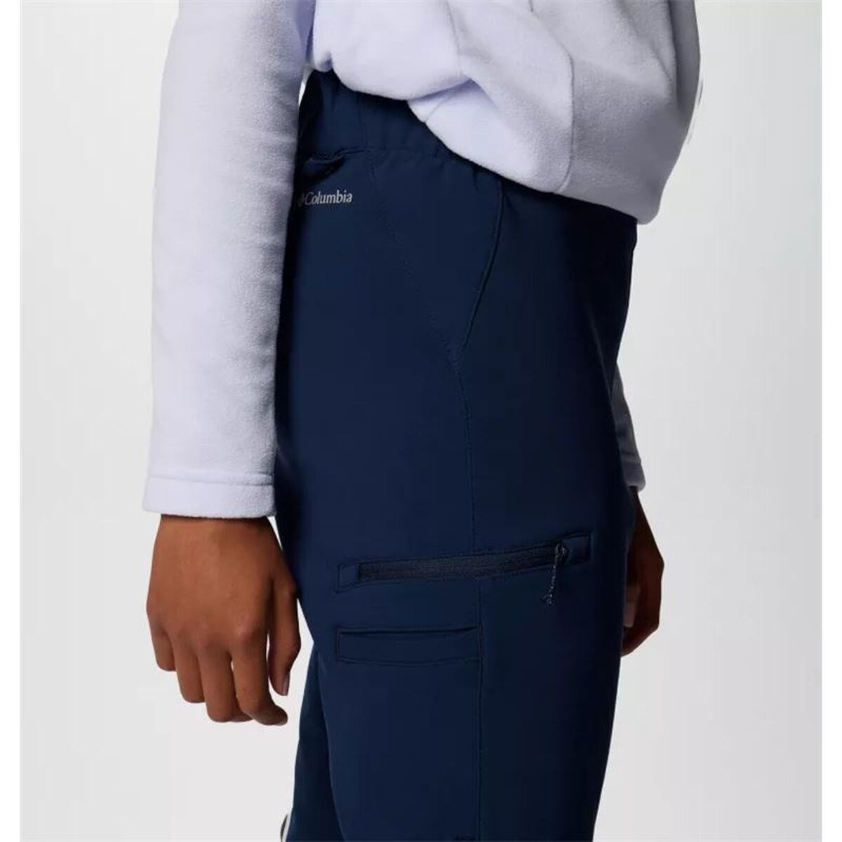 Long Sports Trousers Back Beauty™ High-Rise Blue Lady