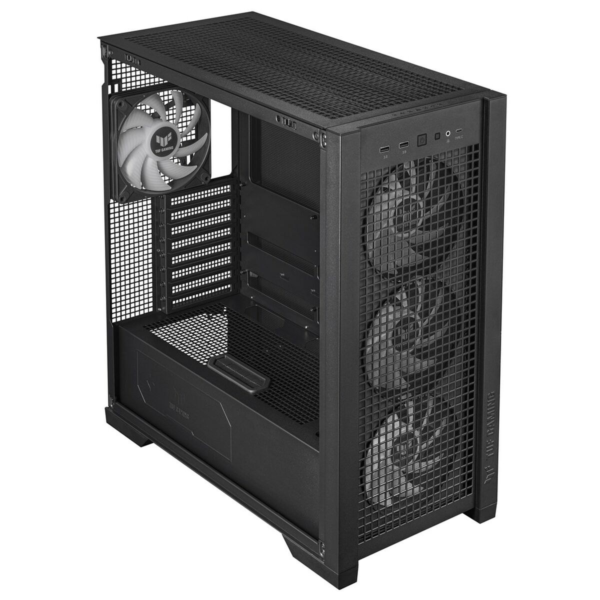 ATX Semi-tower Box TUF GAMING GT302 TG ARGB Black