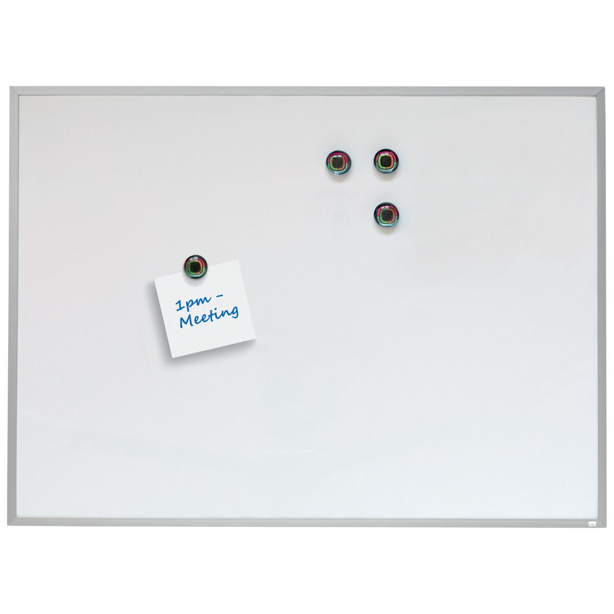 Magnetic board White Aluminium