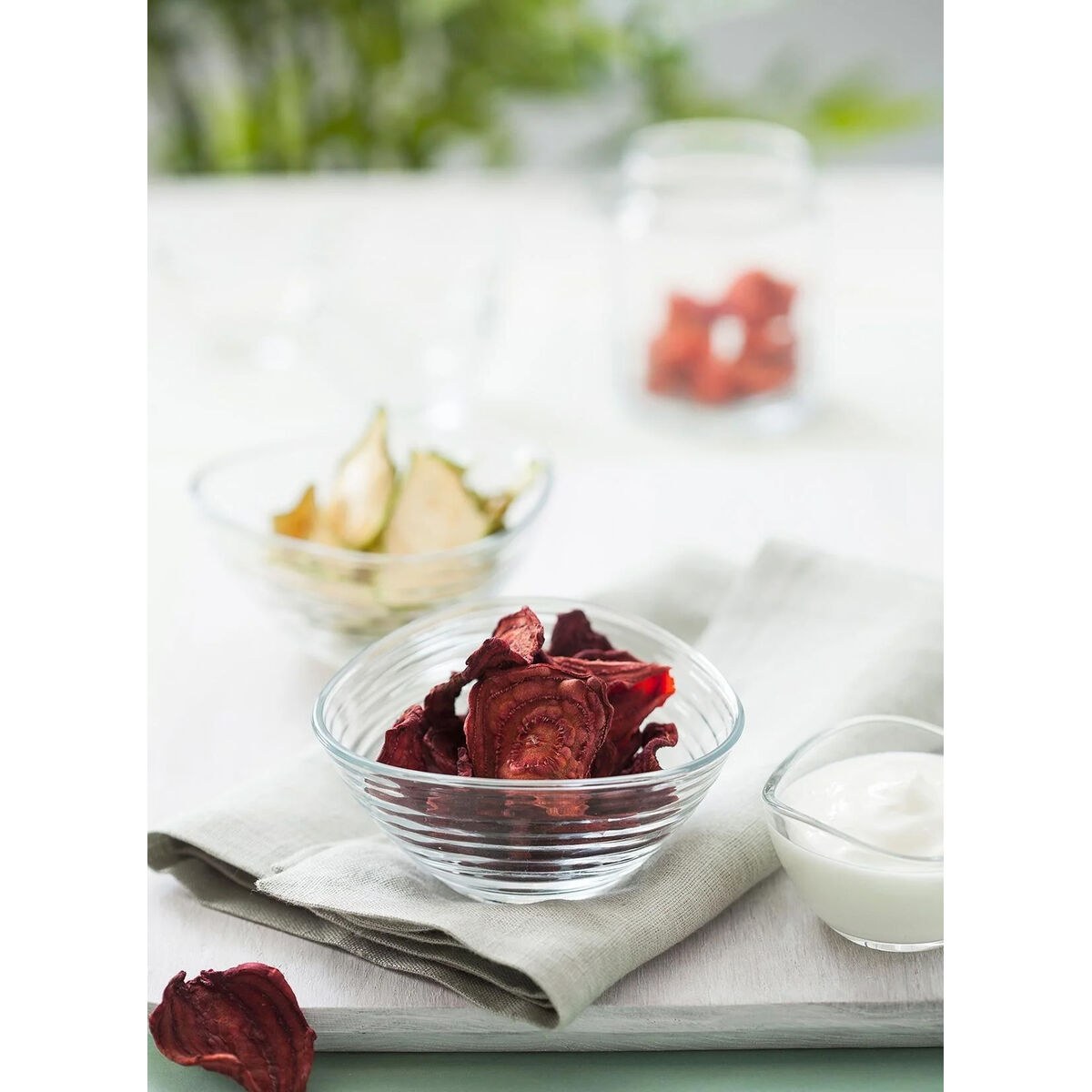 Set of bowls Derin Crystal (6 uds)