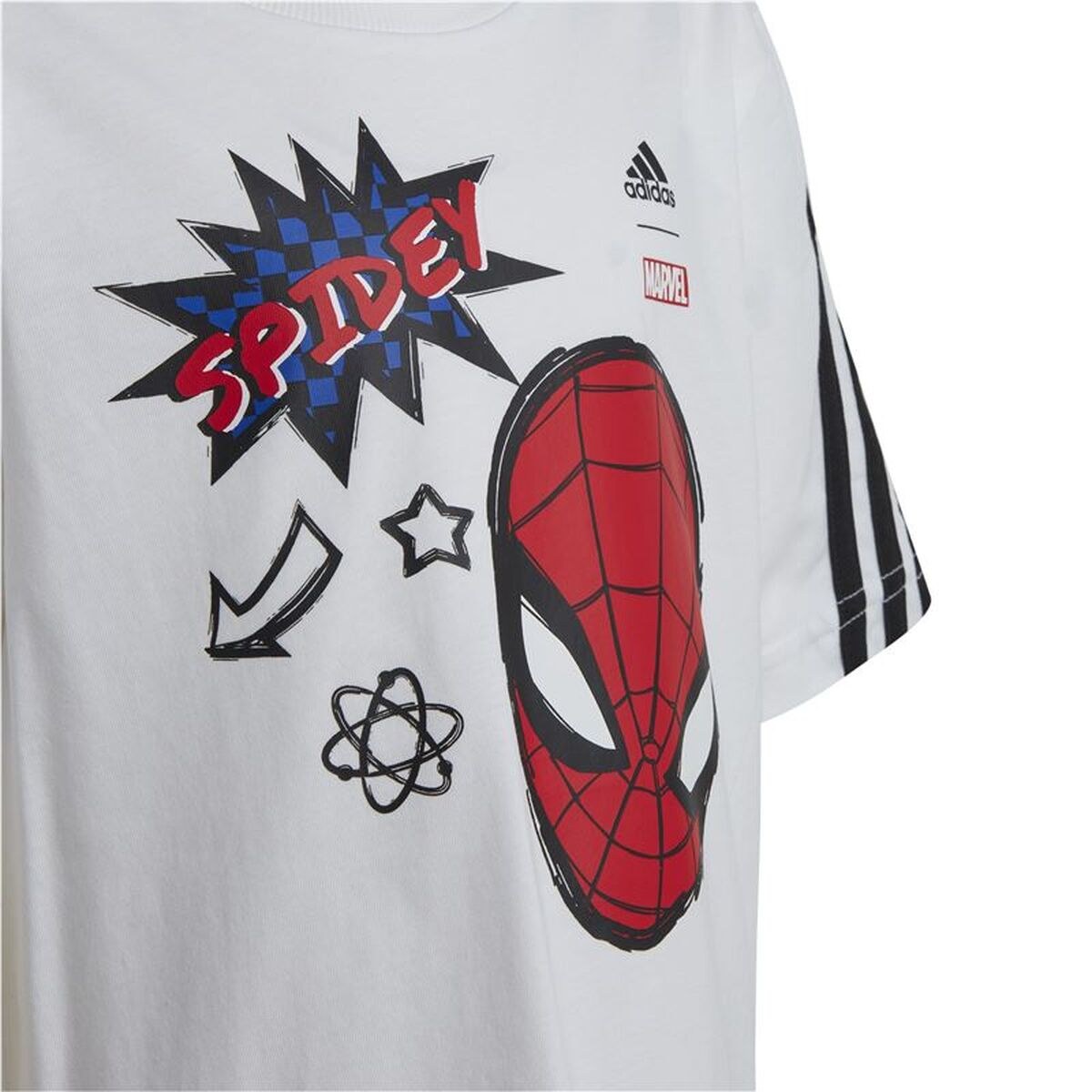 Детский Футболка с коротким рукавом Marvel Spider-Man Белый
