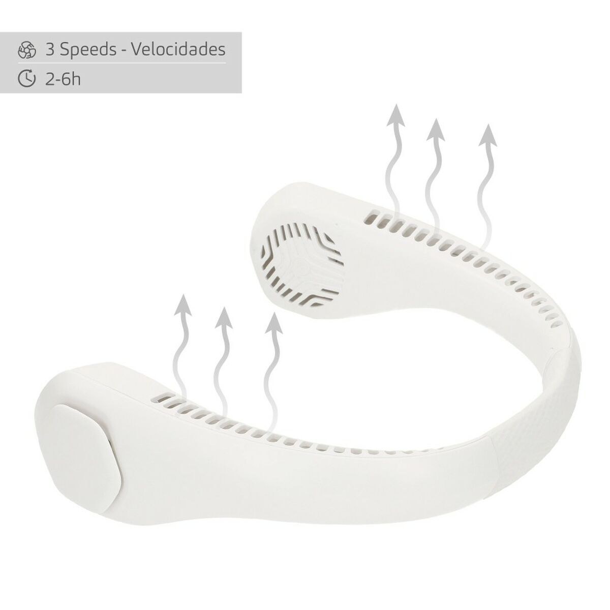 Neck fan Rechargeable (6 Units)
