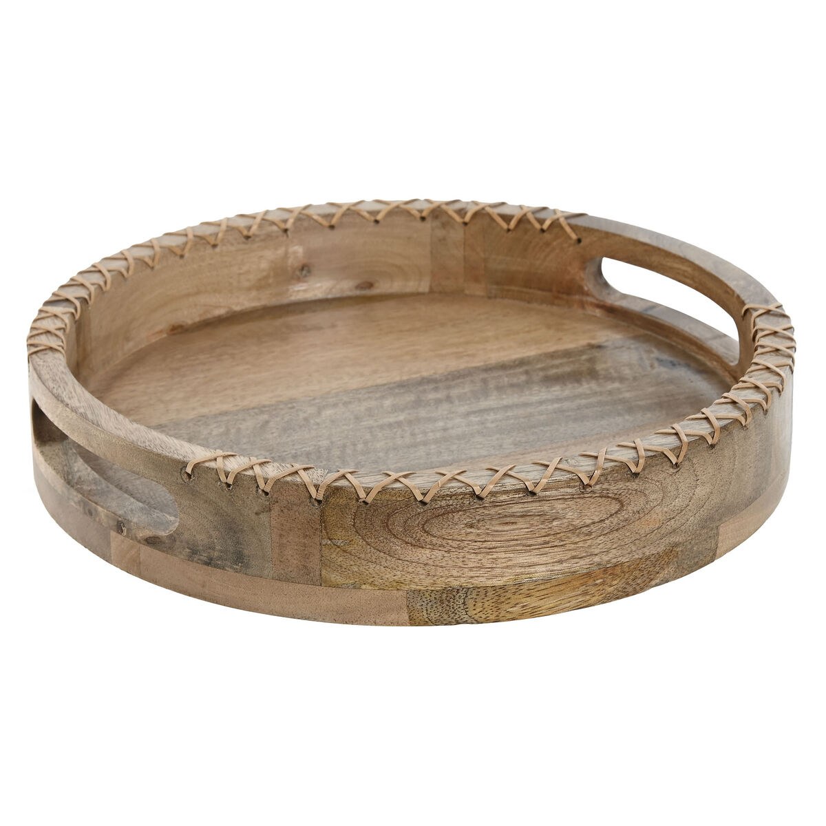 Snack tray Natural Colonial 30 x 30 x 5 cm