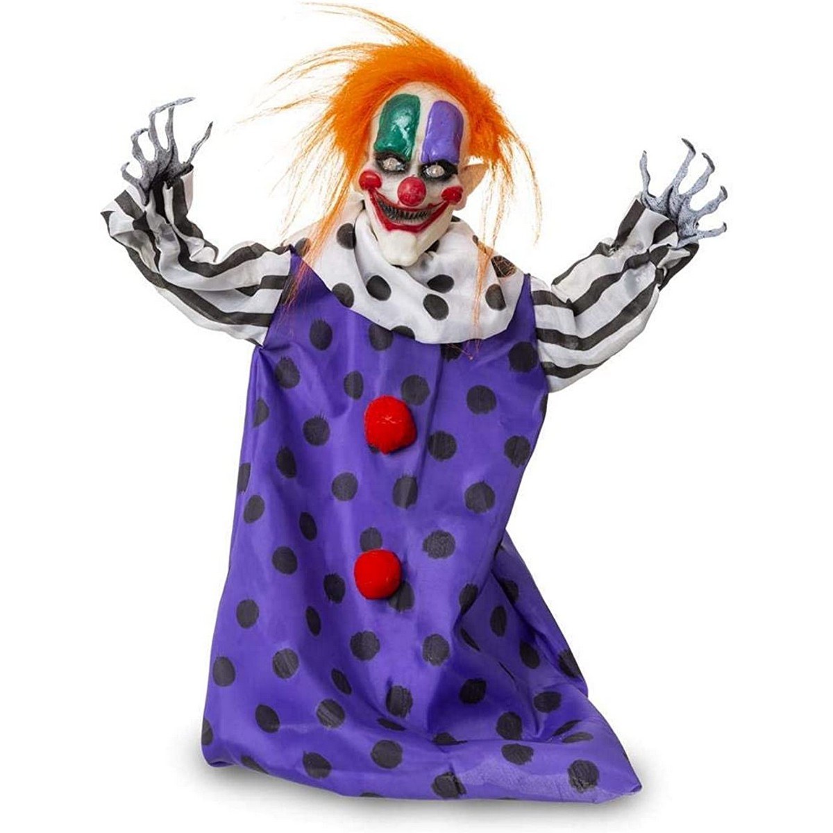 Evil Male Clown 39 x 5 x 35 cm with sound Lights