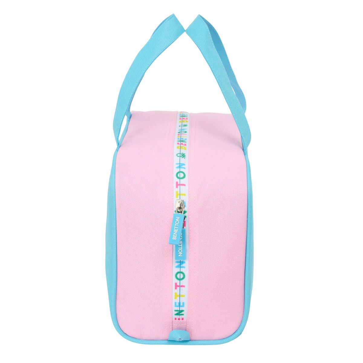 Travel Vanity Case Unique Pink Turquoise 31 x 14 x 19 cm