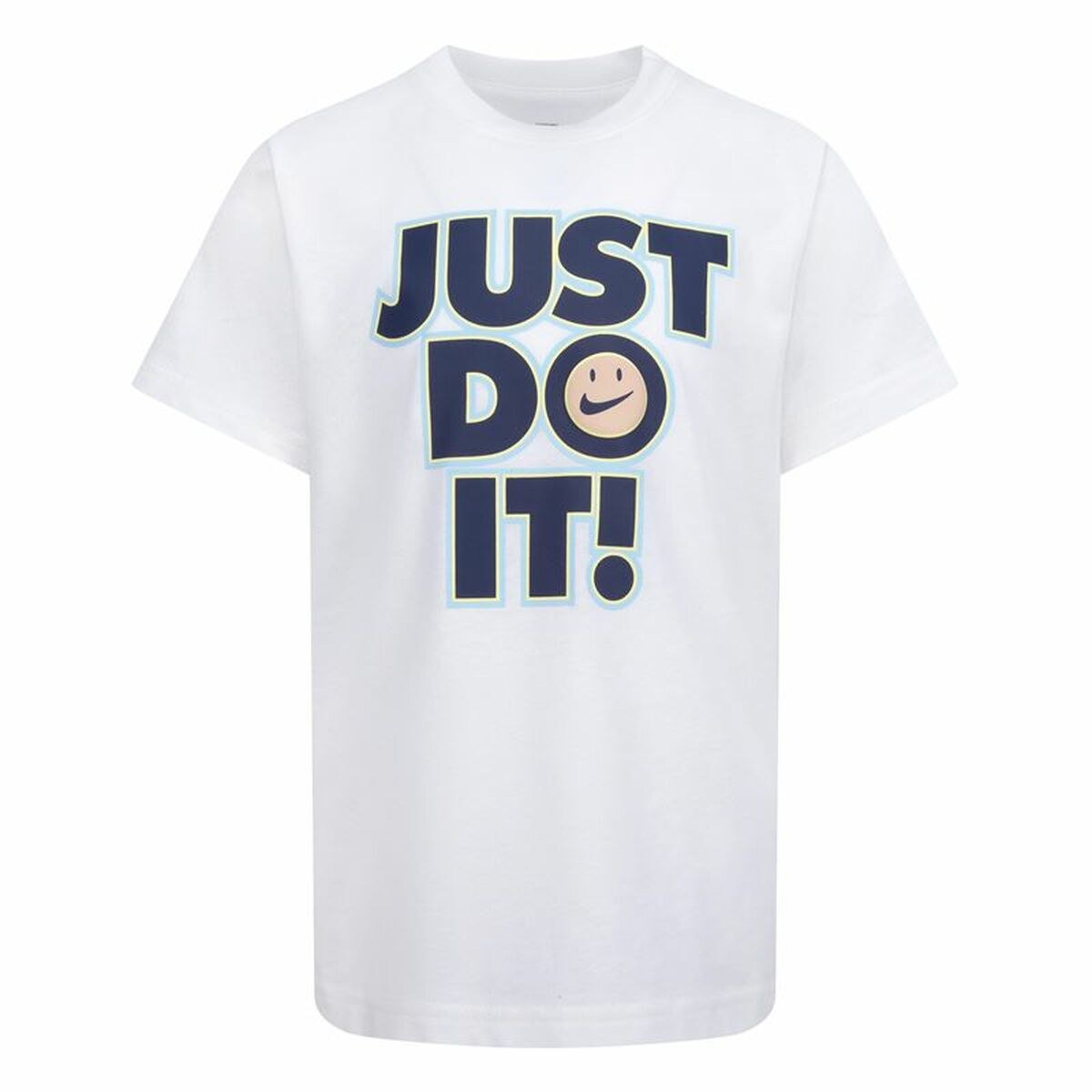 Футболка с коротким рукавом детская Smiley Just do it Ss Белый