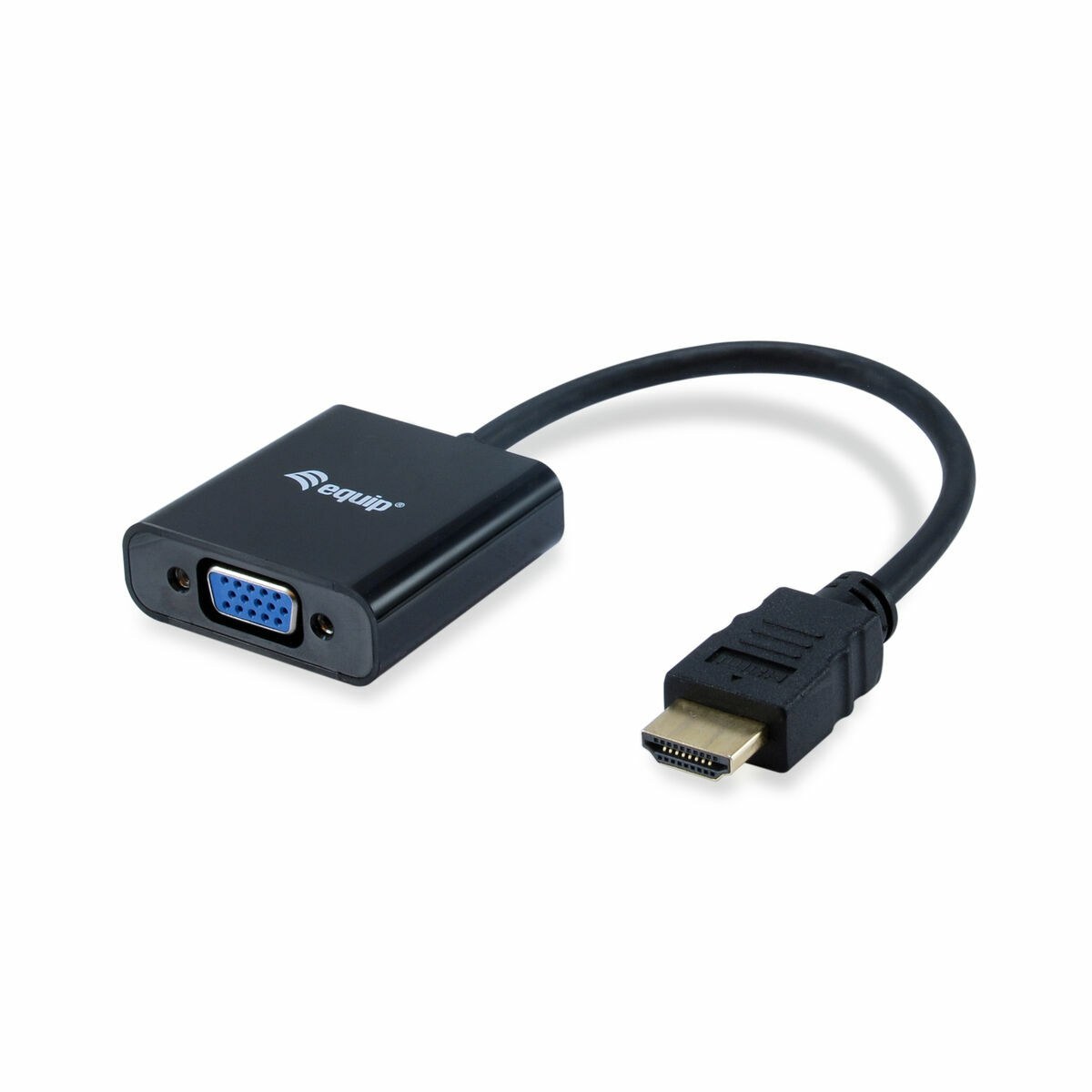 HDMI toS VGA with Audio Adapter 11903607 Black