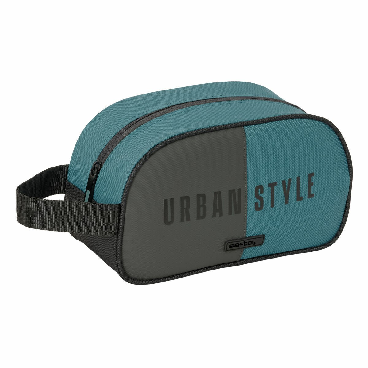 Travel Vanity Case Urban style Blue Grey 26 x 15 x 12 cm