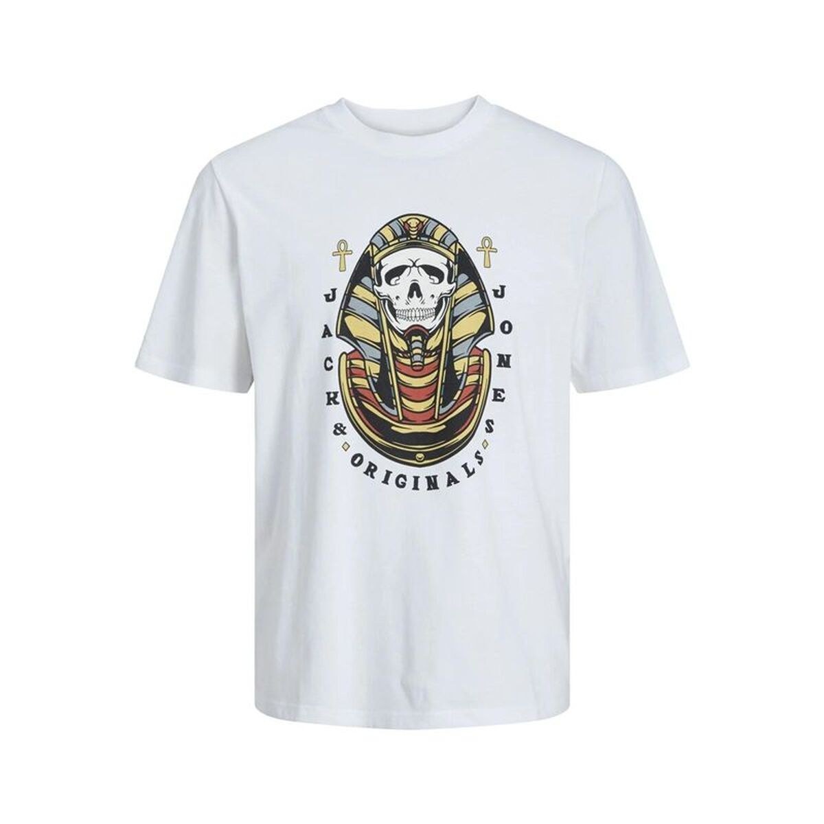 Child's Short Sleeve T-Shirt Jorheavens Crew Neck White
